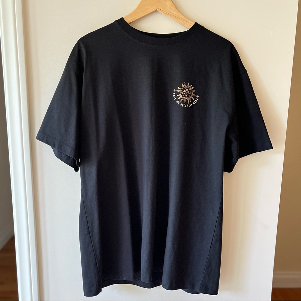 NWOT Octopied Mind Sleep ‘Til You’re Dead Black Tee T-Shirt Oversized Plus Size - Picture 4 of 9
